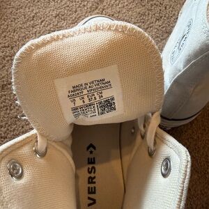 Converse Kids Cream Sneakers